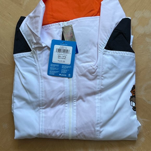 Oregon State OSU Beavers Columbia Pullover Windbreaker 2XL Men's Collegiate - Picture 4 of 8